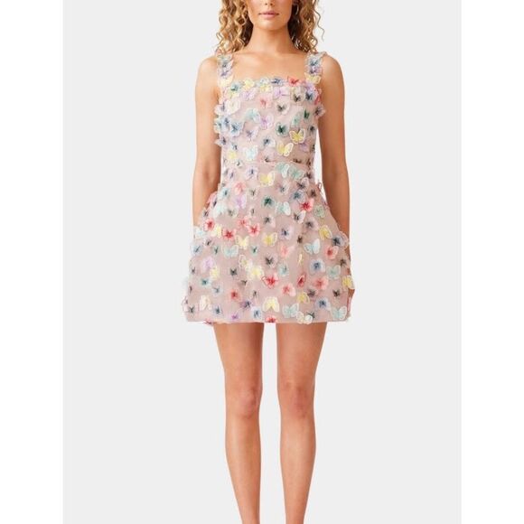 Elliatt Aviva Party Mini Dress in Pink Cocktail Party’s Date Nights size S NWT - Picture 2 of 7